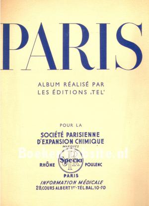 Paris, album realise pas les editions 'Tel'