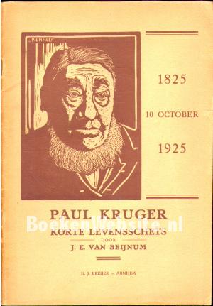 Paul Kruger, korte levensschets