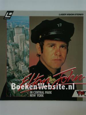 Elton John - In Central Park New York Image of Elton John - In Central Park New York