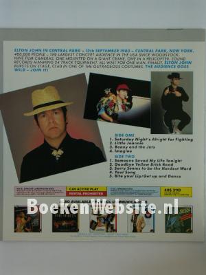 Elton John - In Central Park New York Image of Elton John - In Central Park New York