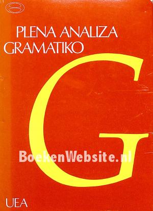 Plena analiza gramatiko de Esperanto