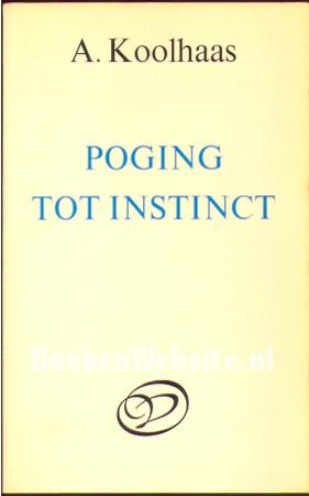 Poging tot instinct