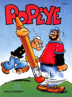 Popeye spelletjesboek