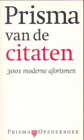 Prisma van de citaten Prisma van de citaten