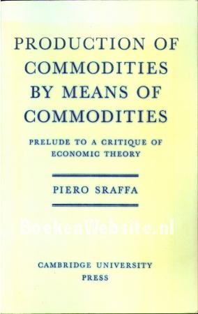 Production of Commodities by Means of Commodities Production of Commodities by Means of Commodities