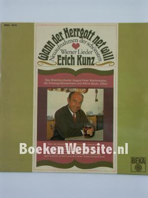 Image of Erich Kunz / Wann der Herrgott net will, Wiener Lieder