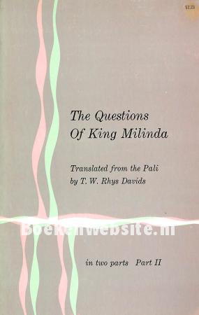 The Questions Of King Milinda II