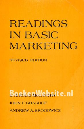 Readings in Basic Marketing Readings in Basic Marketing