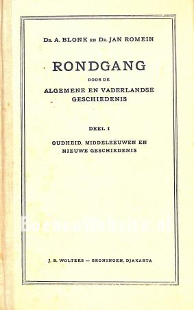 Rondgang door de algemene en vaderlandse geschiedenis I
