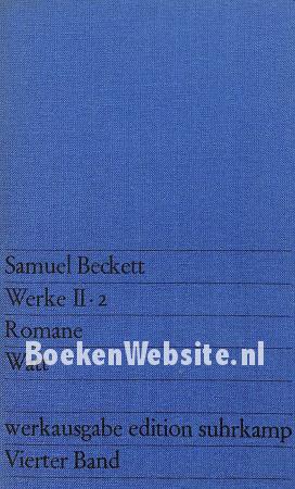 Samuel Beckett Werke II-2 Samuel Beckett Werke II-2