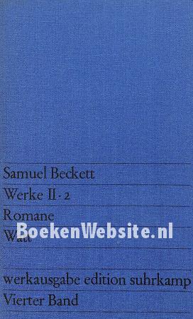 Samuel Beckett Werke II-2