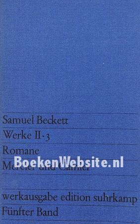 Samuel Beckett Werke II-3
