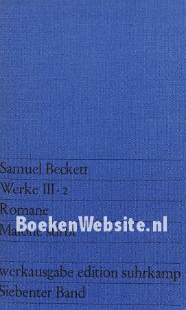 Samuel Beckett Werke III-2