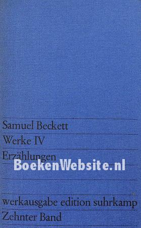 Samuel Beckett Werke IV