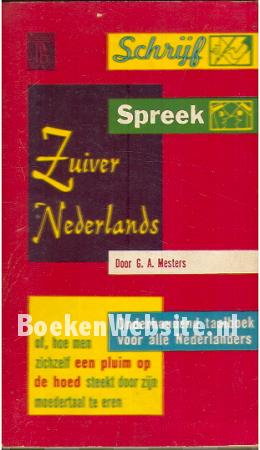 0096 Schrijf, spreek Zuiver Nederlands