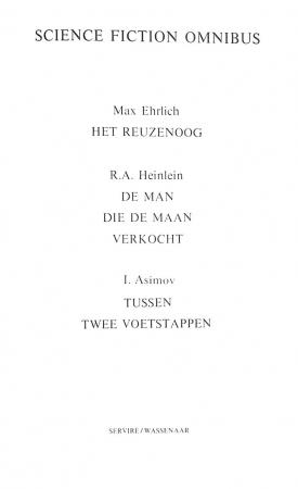 Science Faction Omnibus Science Faction Omnibus
