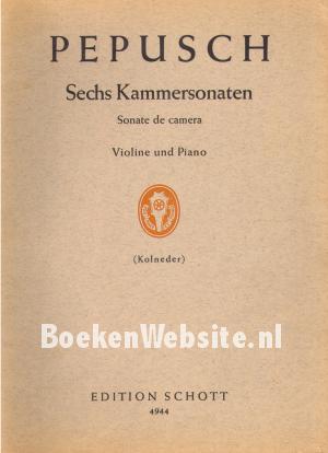 Sechs Kammersonaten