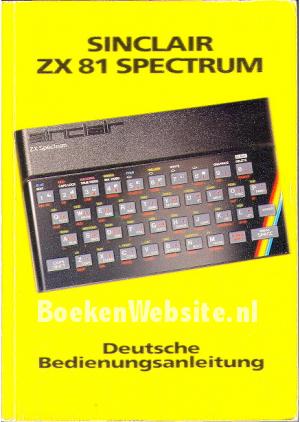 Sinclair ZX81 Deutsche Bedieningsanleitung