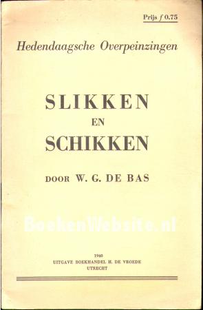 Slikken en schikken Slikken en schikken