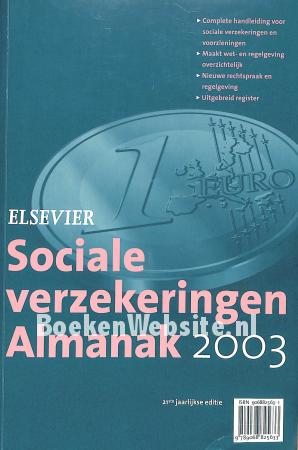 Sociale verzekeringen Almanak 2003