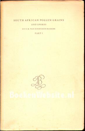 South African Pollen Grains and Spores I South African Pollen Grains and Spores I