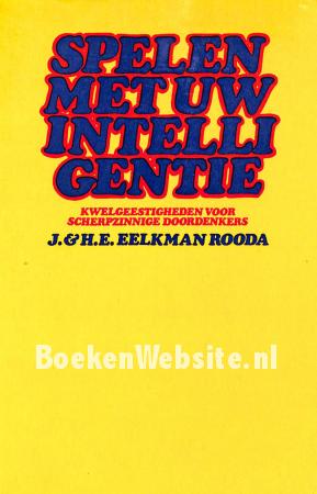 Spelen met uw intelligentie Spelen met uw intelligentie
