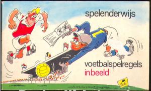 Spelenderwijs voetbalspelregels in beeld