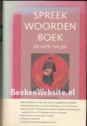Spreekwoorden-boek in vier talen