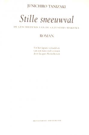 Stille sneeuwval Stille sneeuwval