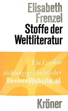 Stoffe der Weltliteratur Stoffe der Weltliteratur