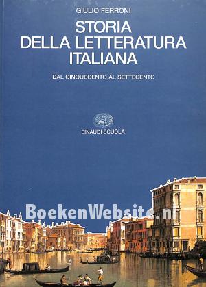 Storia della letteratura Italiana II Storia della letteratura Italiana II
