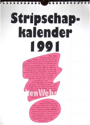 Stripschapkalender 1991 Stripschapkalender 1991