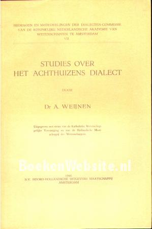 Studies over het Achthuizens dialect