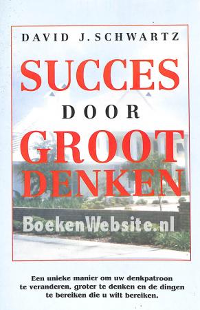 Succes door groot denken