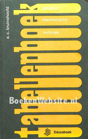 Tabellen mechanische techniek Tabellen mechanische techniek
