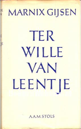 Ter wille van Leentje