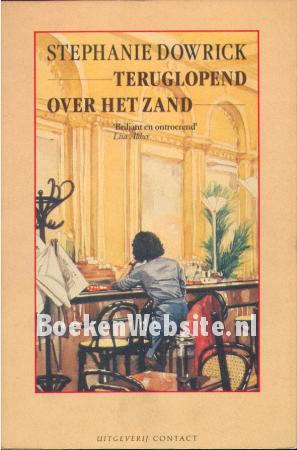 Teruglopend over het zand Teruglopend over het zand