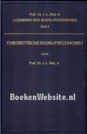 Theoretische bedrijfseconomie I Theoretische bedrijfseconomie I