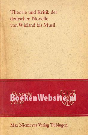 Theorie und Kritik der deutschen Novelle