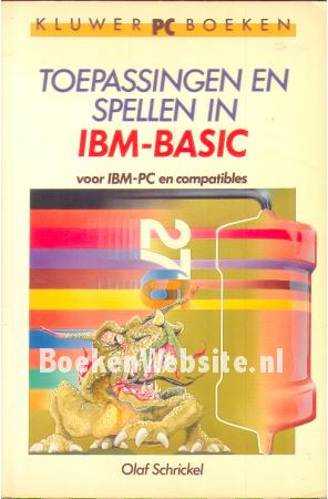 Toepassingen en spellen in IBM BASIC