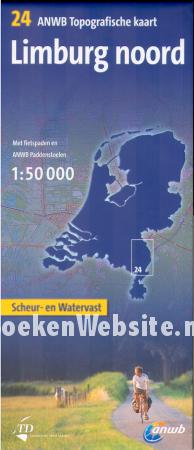 Topografische kaart, Limburg noord