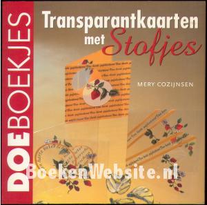 Transparantkaarten met stofjes