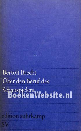 Über den Beruf des Schauspielers