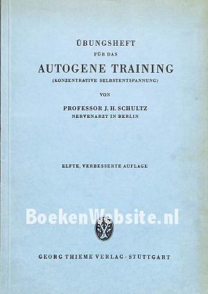 Übungsheft für das Autogene Training