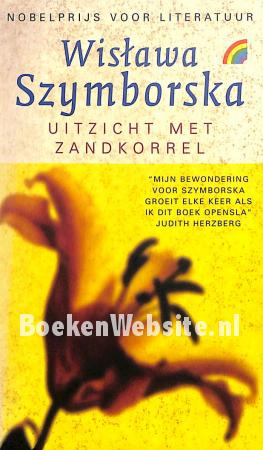 Uitzicht met zandkorrel