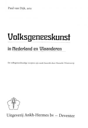 Volks-geneeskunst in Nederland en Vlaanderen
