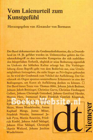 Vom Laienurteil zum Kunstgefühl, gesigneerd