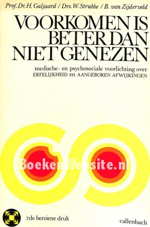 Voorkomen is beter dan niet genezen