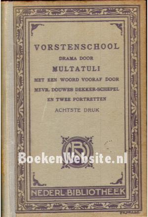 Vorstenschool, drama door Multatuli