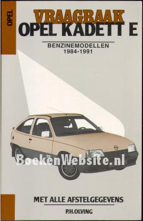 Vraagbaak Opel Kadett E